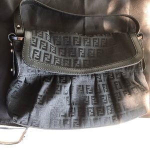Fendi Zucchino Chef Flap Bag